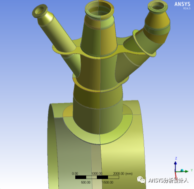 这个模型有点意思-建模和网格划分需要灵活运用各种功能!的图2